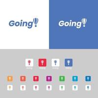 Going logo - Company logo design vector