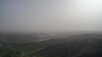 8k uma verdadeira tempestade de areia obscurecendo o sol video