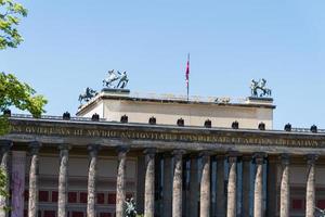 aerial view of central Berlin photo