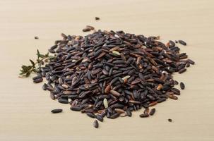 Dry wild rice mix photo