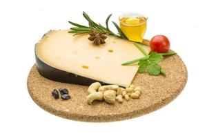 Cheese witn honey and nuts photo