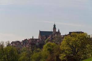 City center of Warsaw, Poland photo