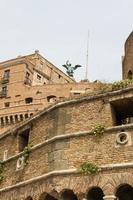 The Mausoleum of Hadrian, usually known as the Castel Sant'Angelo, Rome, Italy photo