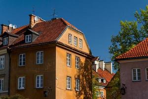 Castle Square in Warsaw, Poland photo