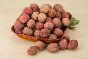Tropical fruit - lychee photo