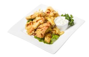 Salmon Tempura , Japanese Food photo