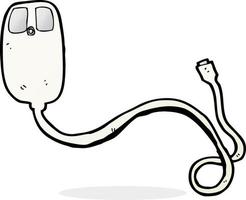 cartoon computer mouse vector