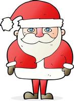 cartoon santa claus vector