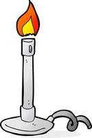 cartoon bunsen burner vector