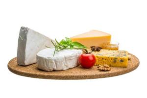 Variety cheese assortment photo