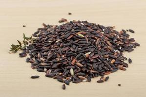 Dry wild rice mix photo