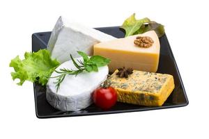 Variety cheese assortment photo