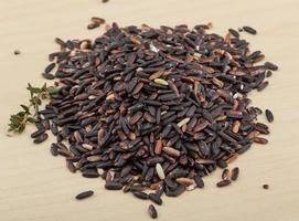 Dry wild rice mix photo