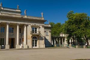 The Lazienki palace in Lazienki Park, Warsaw. Lazienki Krolewskie. photo