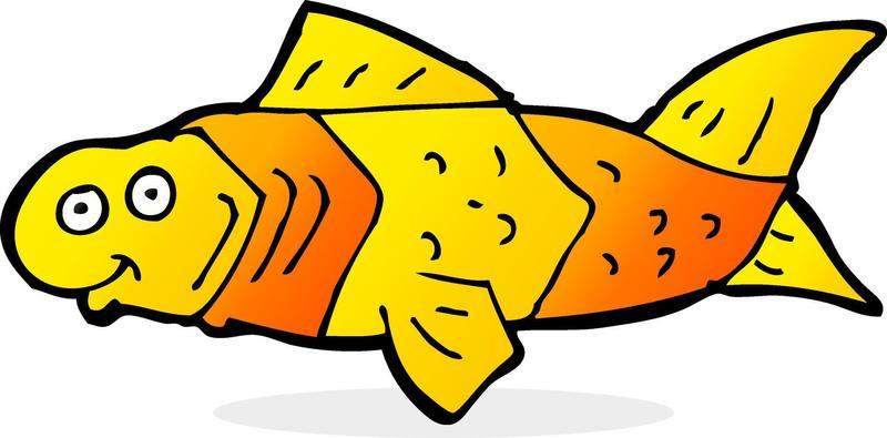 cartoon funny fish