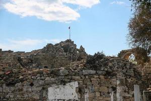 Side ruins in Turkey photo