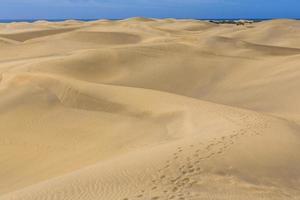 Maspalomas Duna - Desert in Canary island Gran Canaria photo
