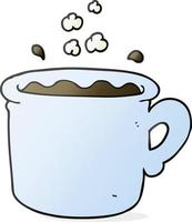 cartoon coffee cup vector