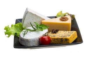 Variety cheese assortment photo