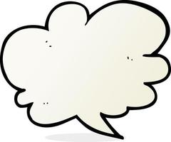 cartoon speech bubble vector