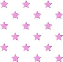 seamless pattern with pink stars vector