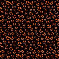 halloween pattern background design vector