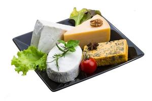 Variety cheese assortment photo