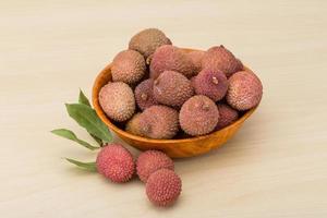 Tropical fruit - lychee photo