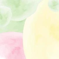 Watercolor abstract background in pastel colors. Can be used for invitation, greeting card. vector