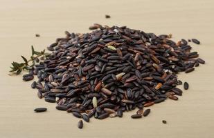 Dry wild rice mix photo