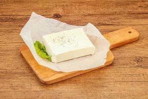 Greek cheese feta, still-life photo
