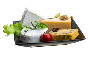 Variety cheese assortment photo