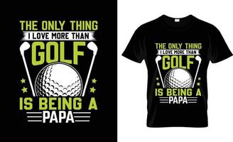 diseño de camisetas de golf, eslogan de camisetas de golf y diseño de ropa, tipografía de golf, vector de golf, ilustración de golf