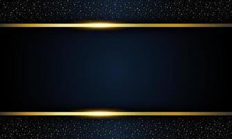 Gold light luxury design modern background. vector