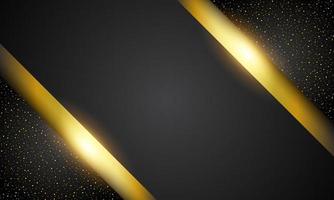 Gold light luxury design modern background. vector