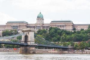 historic Royal Palace in Budapest photo