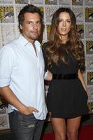 SAN DIEGO, JUL 22 - Len Wiseman, Kate Beckinsale at the 2011 Comic-Con Convention, Day 2 at San Diego Convention Center on July 22, 2010 in San DIego, CA photo
