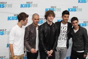 LOS ANGELES, MAY 12 - The Wanted
 arrives at the Wango Tango Concert at The Home Depot Center on May 12, 2012 in Carson, CA photo