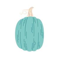 Pumpkin, gourd. Hello autumn, autumn harvest, farming. Vegetable vector