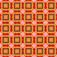 seamless pattern with shapes design vector