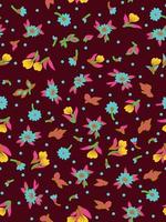 Seamless Floral Pattern in vector. vector