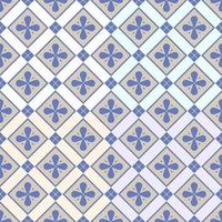 Seamless pattern in 4 color background. Texture for tile, scrapbooking, wrapping paper, textiles, home decor, fabric, wallpaper, background, carpet, clothing. Vector illustration.