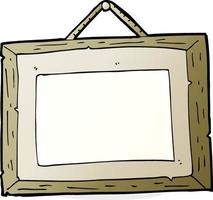 cartoon picture frame vector