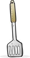 cartoon kitchen spatula vector