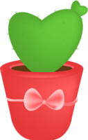 cactus and plant pots png