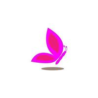 butterfly illustration vector image icon design