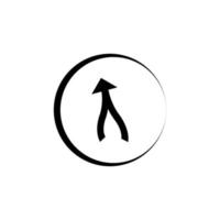 direction icon arrow illustration vector image design