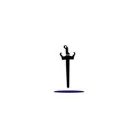 sword vector illustration image icon symbol