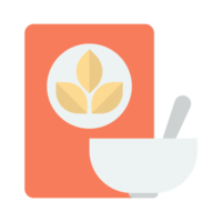 Food and cafe icon isolated on transparent background png