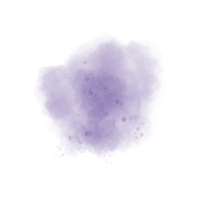 aquarellfleckelement mit aquarellpapierbeschaffenheit png